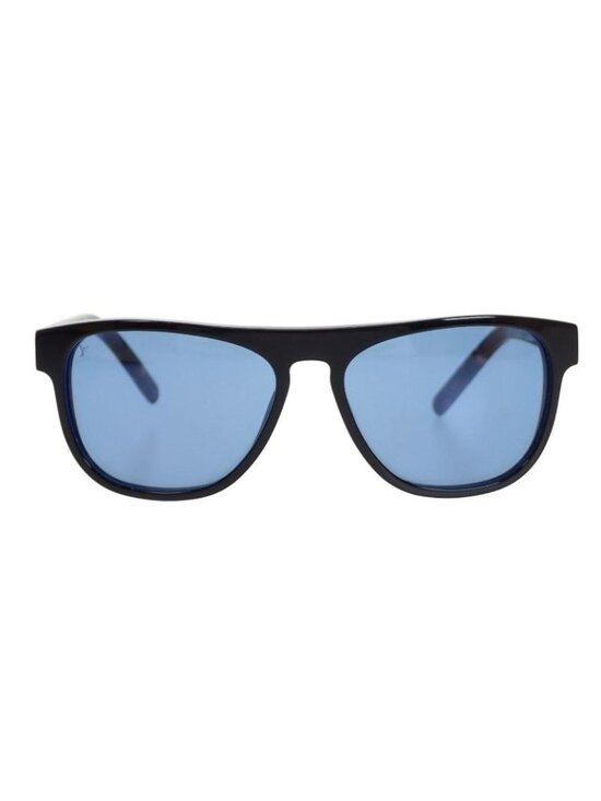 Louis Vuitton Oliver Eyewear Sunglasses Acetate Tortoiseshell Pattern Blue main image 7